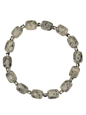 Jasper bracelet handmade stretchy